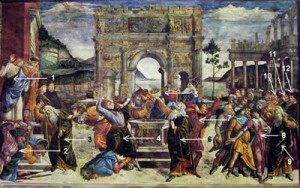 Botticelli - Punizione dei ribelli
